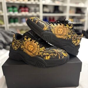 Versace jeans couture "Scarpa" sneaker with calf leather
